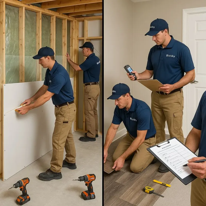 Repairs and Reconstruction process in Choctaw County, OK